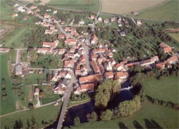 Bischtroff - vue aérienne